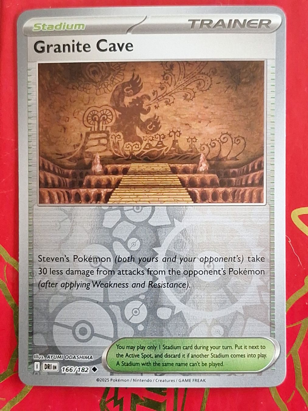 Pokémon Carte collezionabili: Granite Cave - Reverse Holo Pokemon Destined Rivals – Usato da Altstätten SG venduto da GGsGameshop