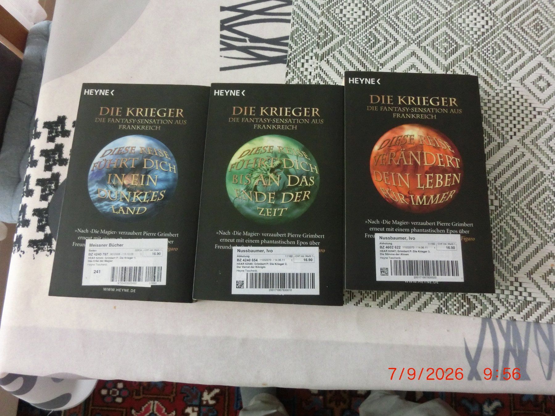 Libri: Pierre Grimbert DIE KRIEGER 5 Bd – Usato da Thusis venduto da widmaierurs 2