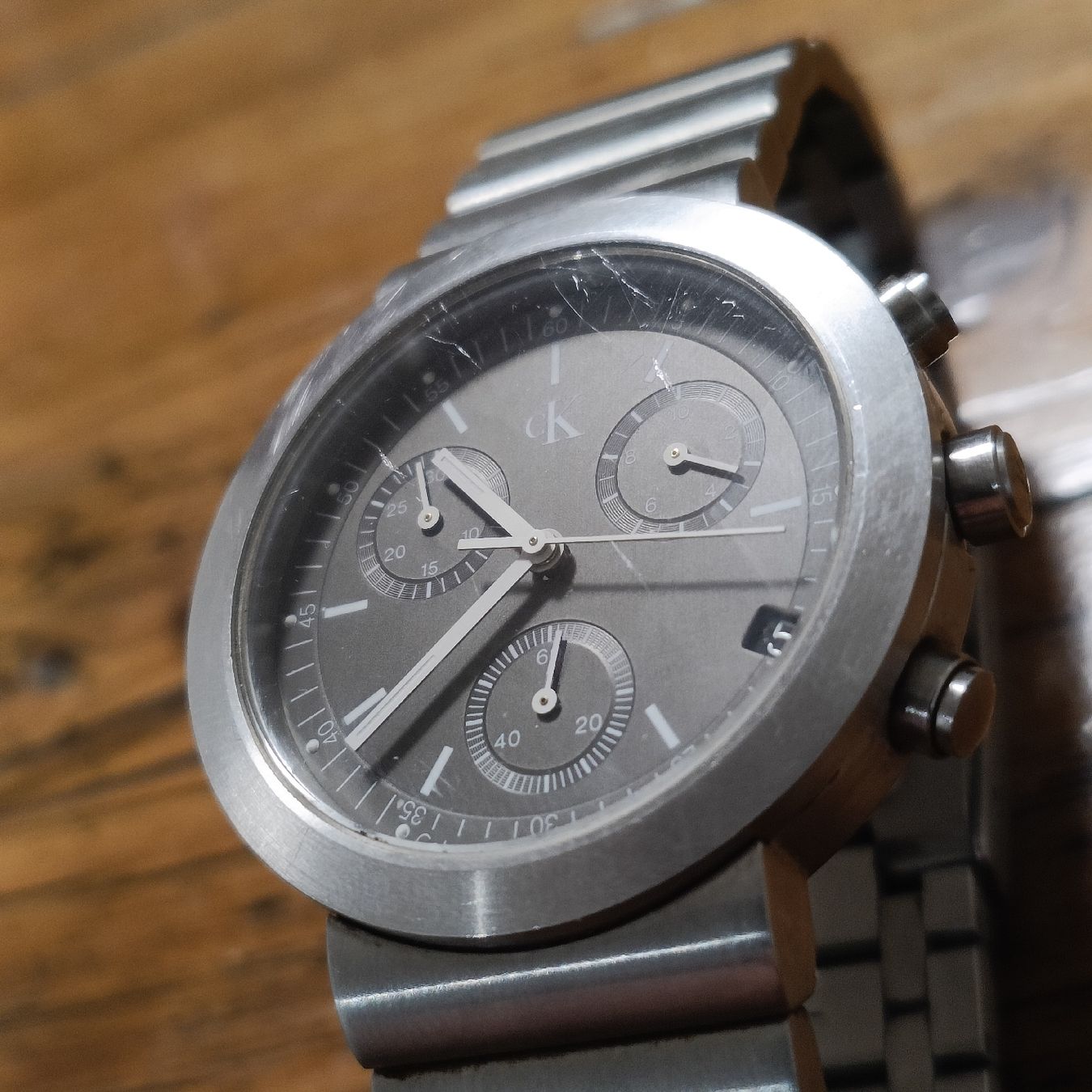 Calvin Klein Orologi: Calvin Klein Chronograph Uhr – Usato da Giubiasco venduto da giubi01 3