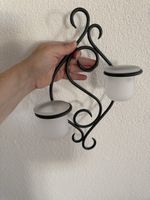 Wandkerzenhalter mit 2 Gläsern von Partylite