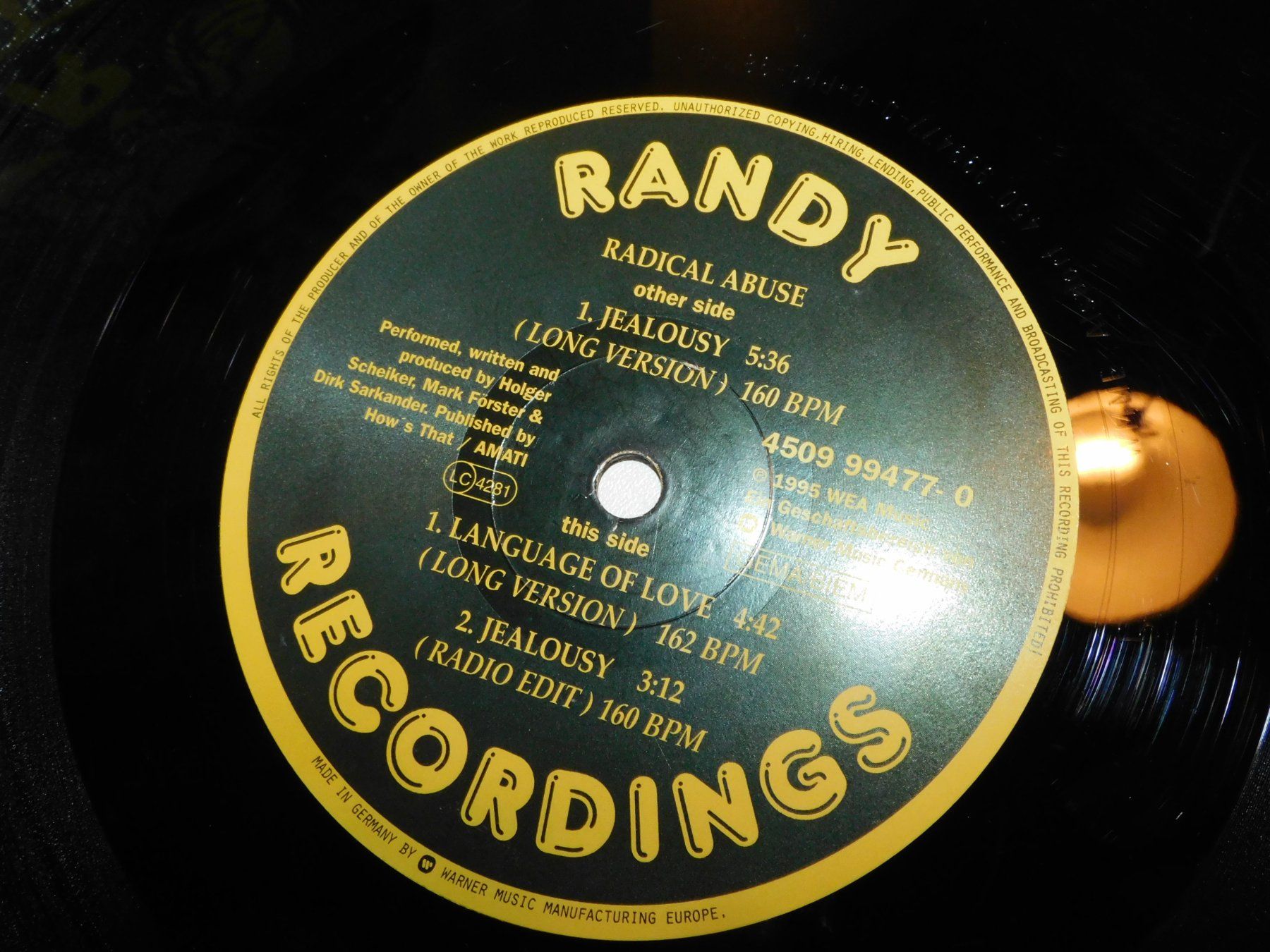 Dischi in vinile: LP - Schallplatte - Radical Abuse Remix Mix – Usato da Sursee venduto da 76 1