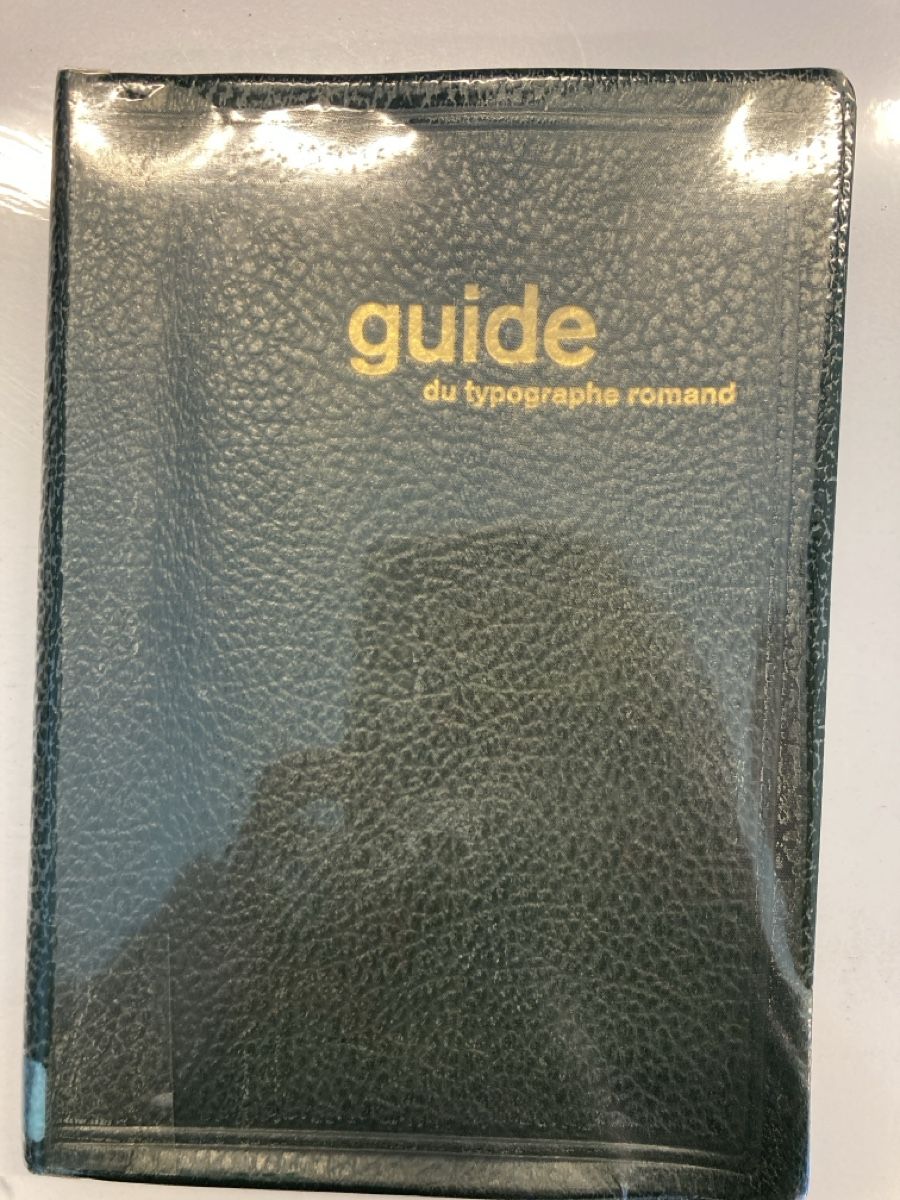 Libri: Guide du typographe romand 1963 – Usato da Bursinel venduto da SeveralLives