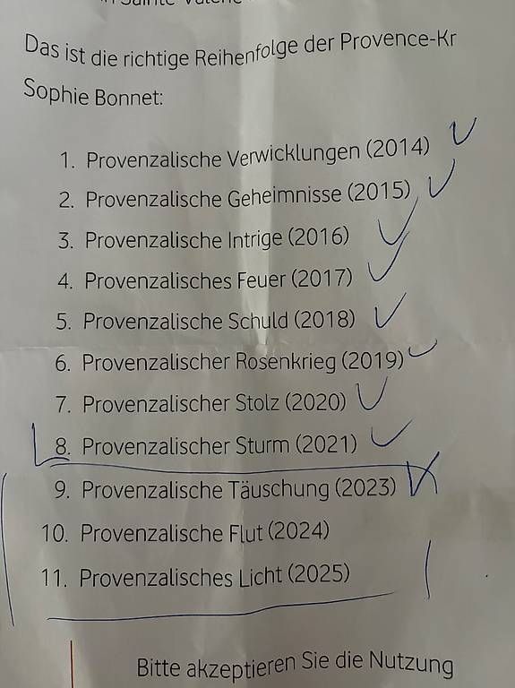 Libri: Sophie Bonnet Bücherreihe  – Usato da Spiez venduto da RIGELER01 1