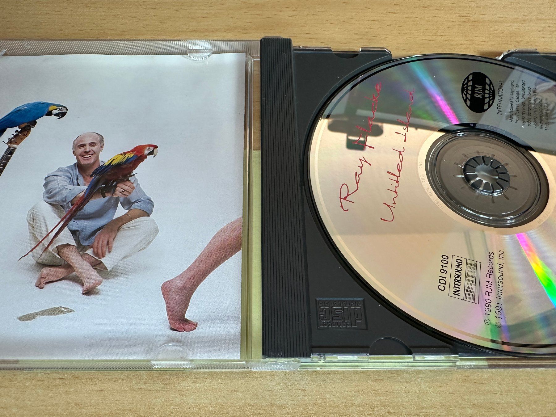 CD: Ray Flacke – Untitled Island – Usato da Rikon im Tösstal venduto da Alpenmutz 2