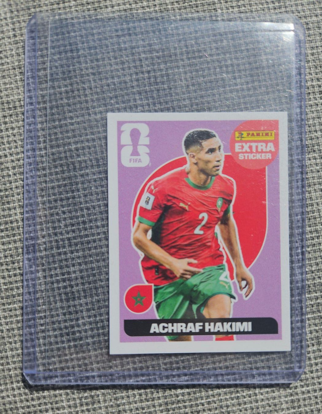 Sticker: Achraf Hakimi extra sticker regular WC 2026 – Nuovo (secondo la descrizione) da Nyon venduto da jer_7wnn 2