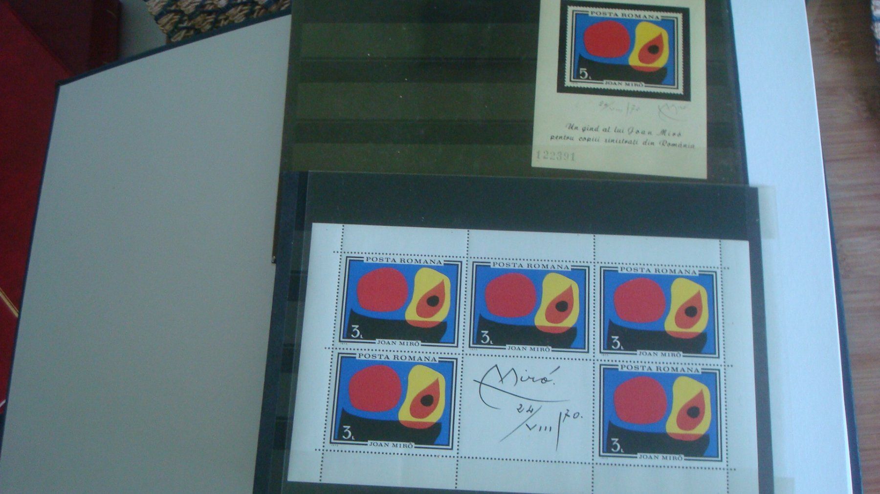 Tutti i francobolli: Kunstbriefmarken Joan Miro Posta Romana 1970 – Nuovo (secondo la descrizione) da Münchenstein venduto da Pesci6