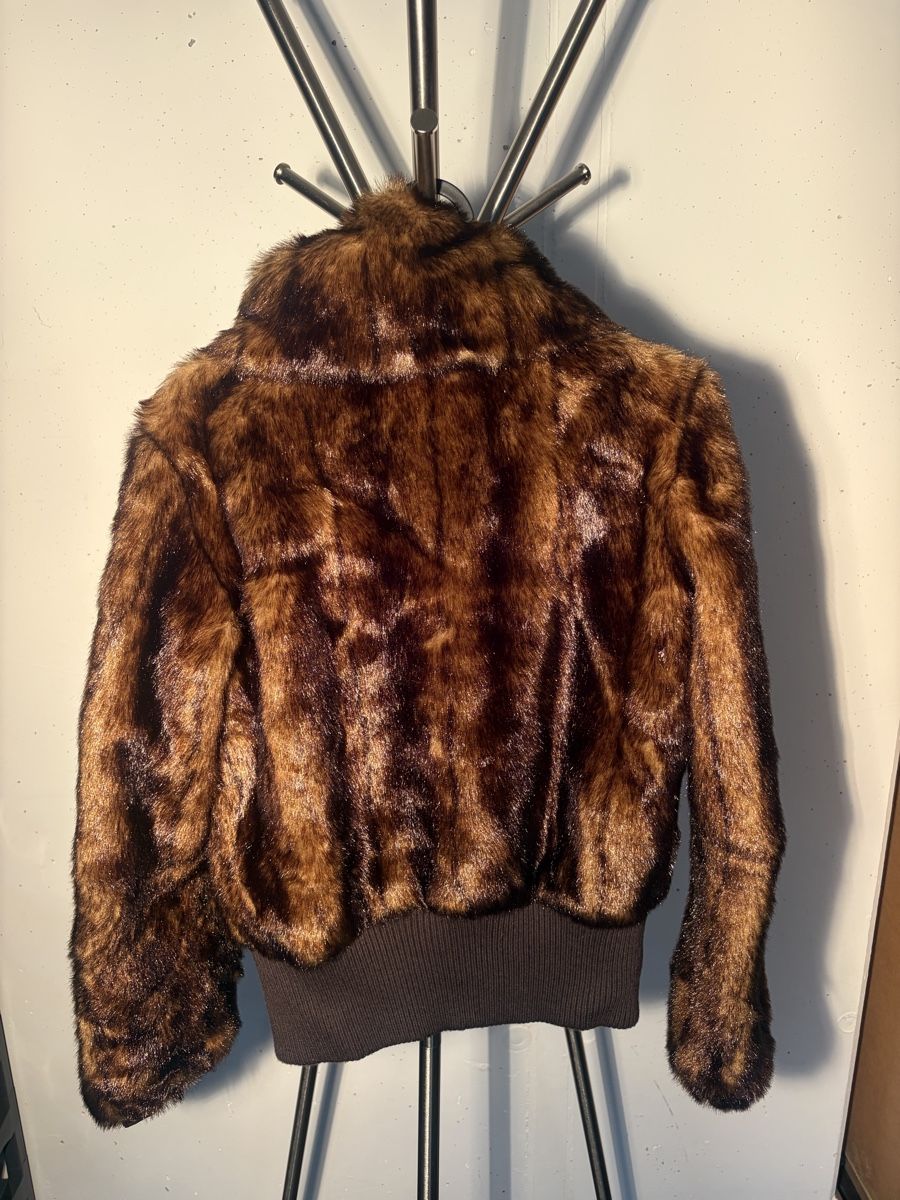 Jacken: Zara Basic Kunstfelljacke braun Grösse M  – Gebraucht aus Büsserach von SalebyGianni 2
