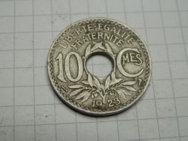 Frankreich 10 Centimes, 1923