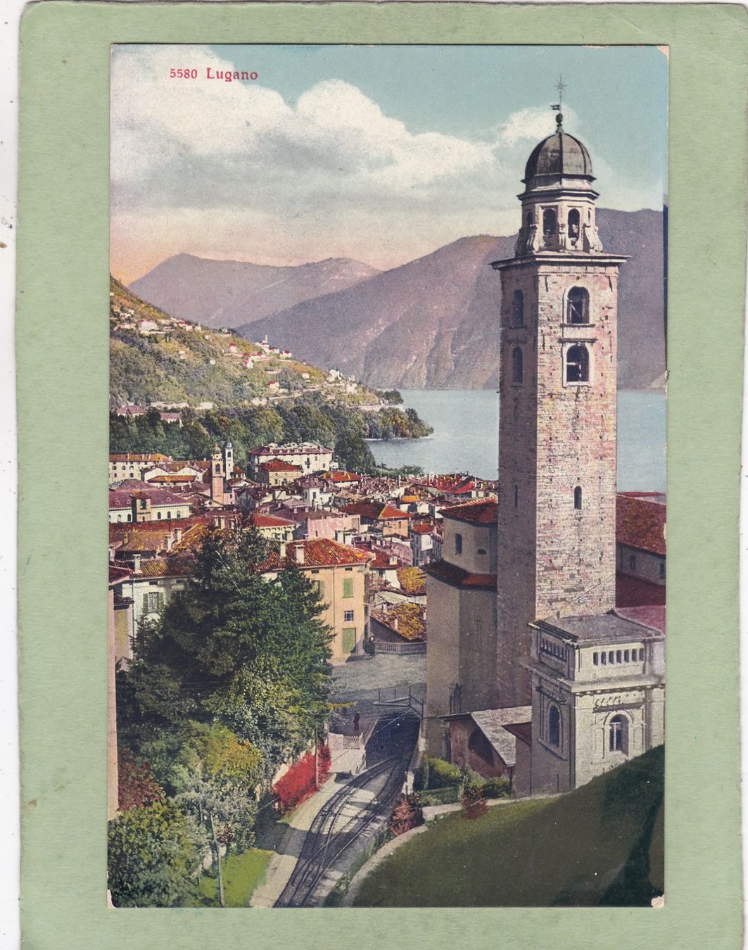 Ansichtskarten: Lugano – Gebraucht aus Herisau von Lisegrat2008