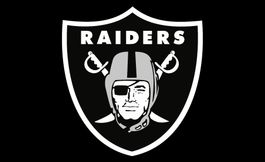 Las Vegas Raiders Fahne NFL Football Allegiant Stadium Ei