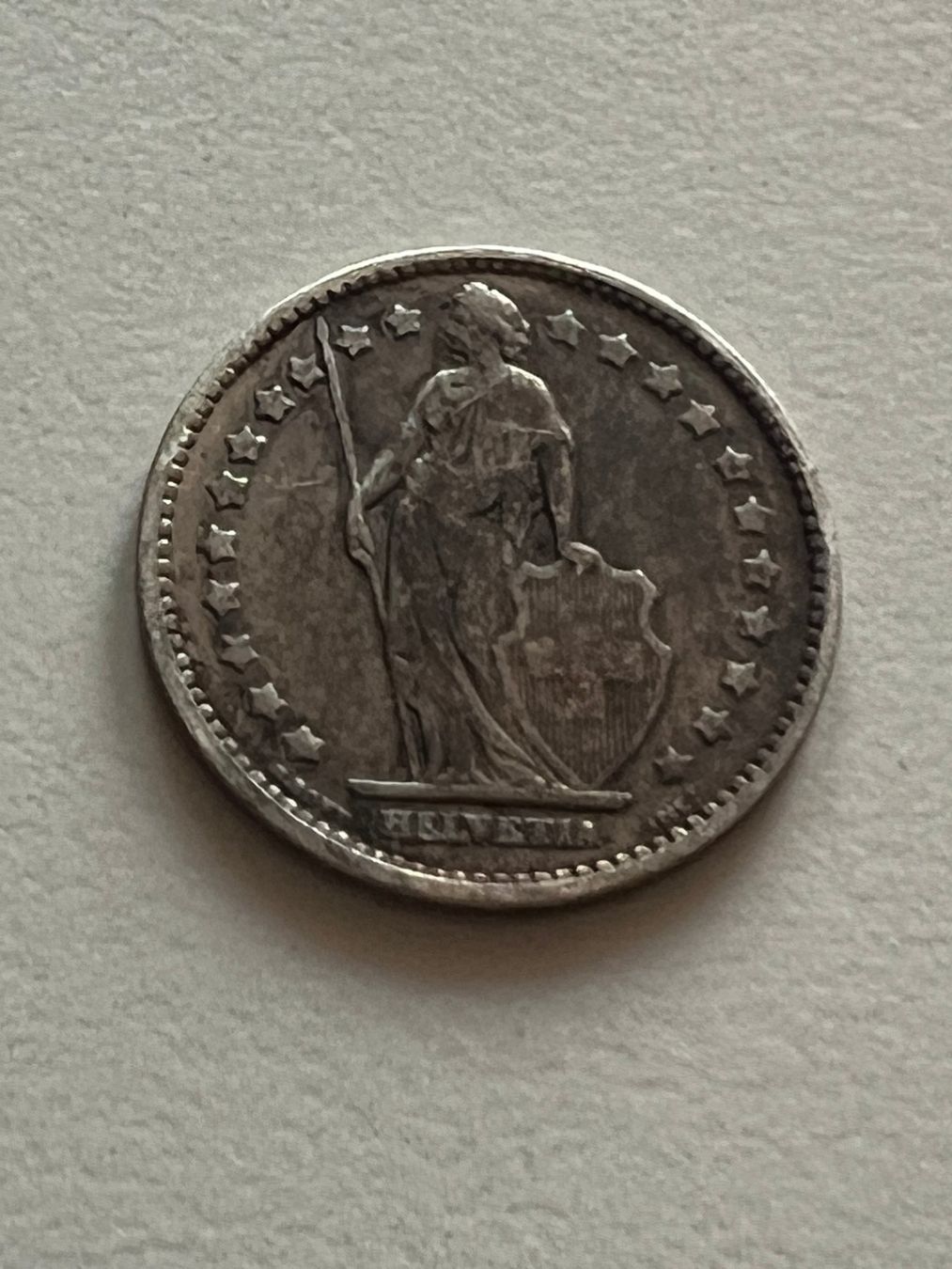 Tutti le monete: 1 Fr. 1875 – Usato da Schötz venduto da Odpa 1