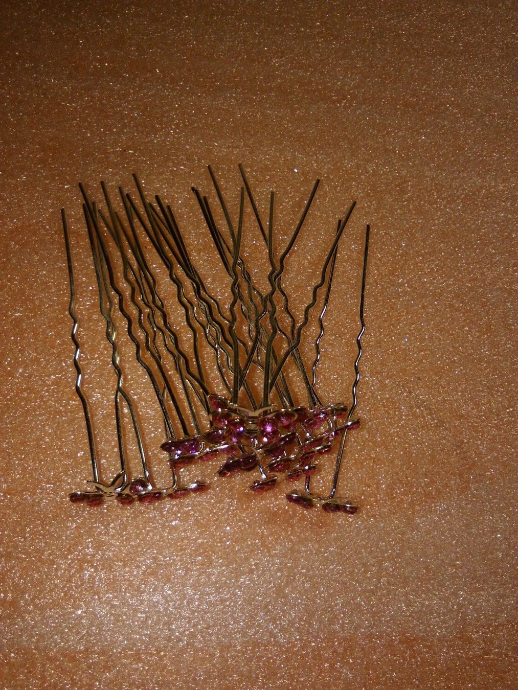 Accessori per capelli: haarschmuck,,,schmetterling,,,roserot – Nuovo (secondo la descrizione) da Basel venduto da bijoutrie_4 2