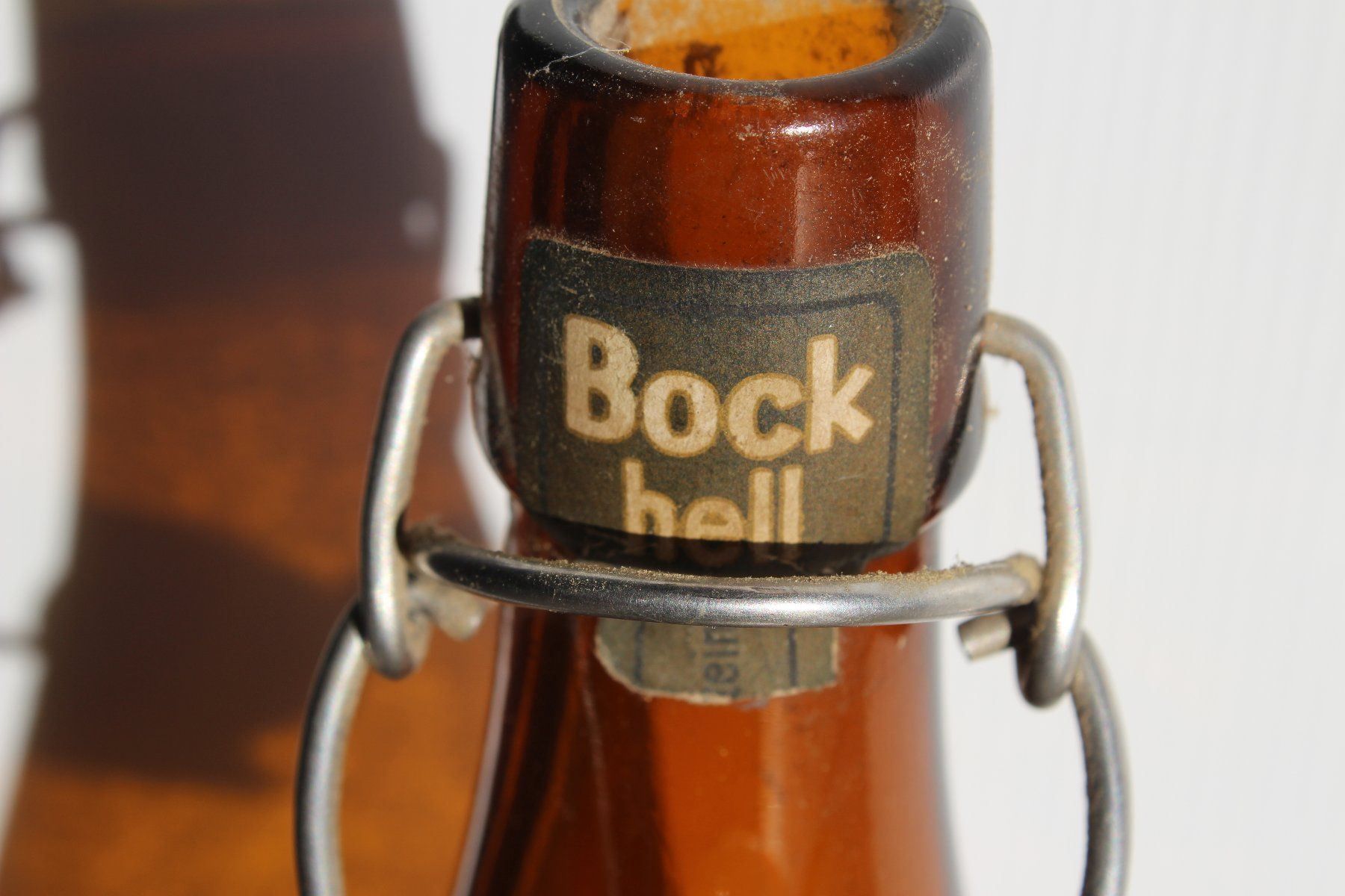 Gläser, Krüge & Flaschen: Sonnenbräu: "Bock hell" 1966 – Gebraucht aus Altstätten SG von alpalfa 3
