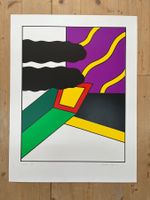 Grosse Serigrafie von HEINZ MÜLLER-MAJOCCHI 1970  (ID B5913)