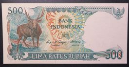 Banknote Indonesien 500 Rupiah 1988