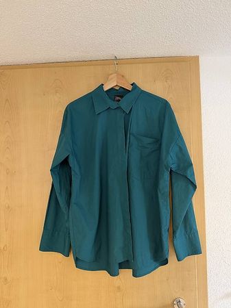 Petrolblaue H&M Bluse
