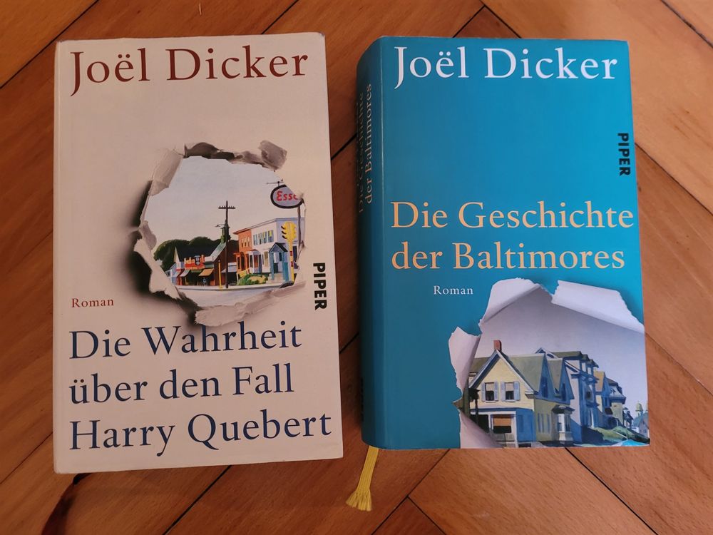 Joël Dicker 2 Bücher 1