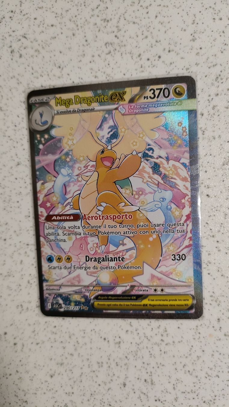 Pokémon Carte collezionabili: Carta Pokémon Mega Dragonite EX near mint – Nuovo (secondo la descrizione) da Ried-Brig venduto da Rufus4242