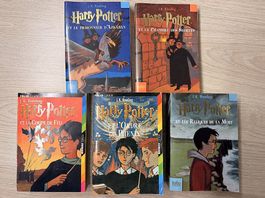 Livre à unité - Harry Potter - 5 tomes