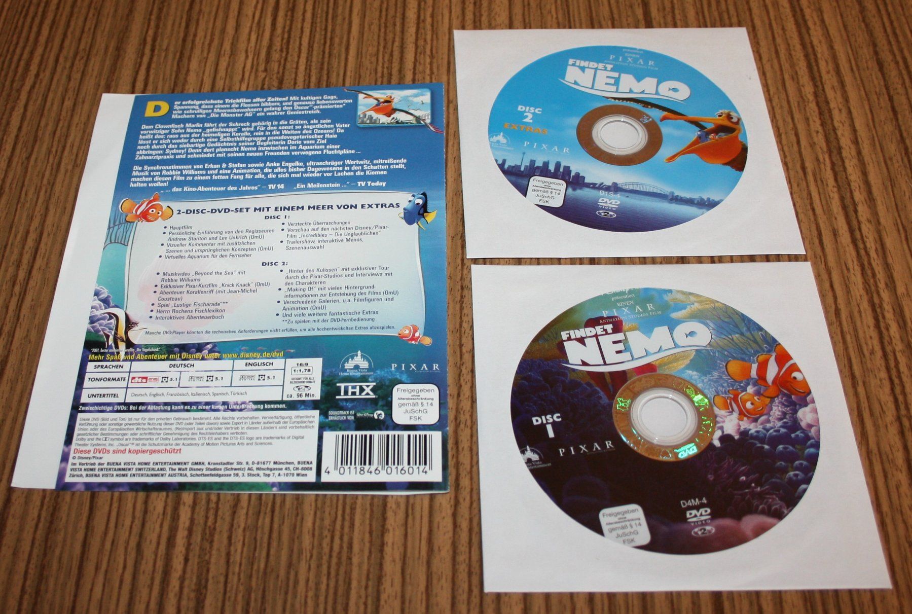 Alle DVDs: DVD Findet Nemo ohne Cover – Neu (gemäss Beschreibung) aus Flüelen von Rosegarden 1