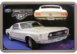 Blechschild - FORD MUSTANG 1967