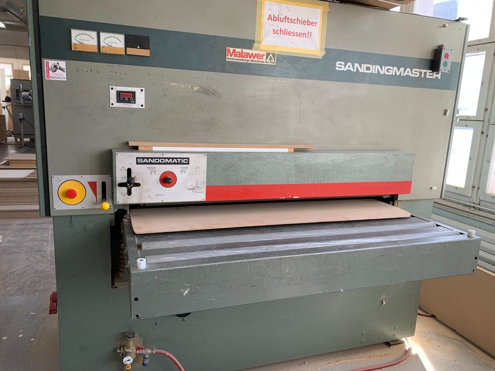 Breitbandschleifmaschine Sandingmaster, 2-Band (Gebraucht) in Tuggen ...
