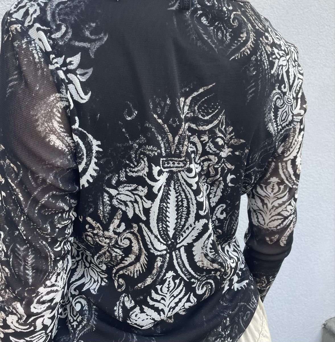 Blusen: Y2k long sleeve mesh top – Gebraucht aus Fribourg von tinavon 2