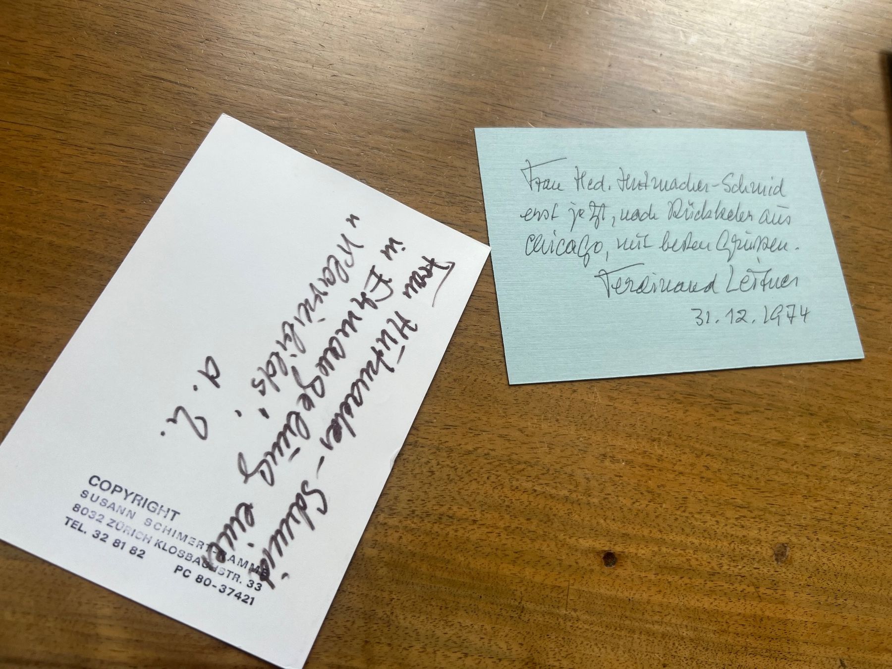 Autographes: Autogramm 265 – D'occasion à Glattfelden par maa_qcj8 1
