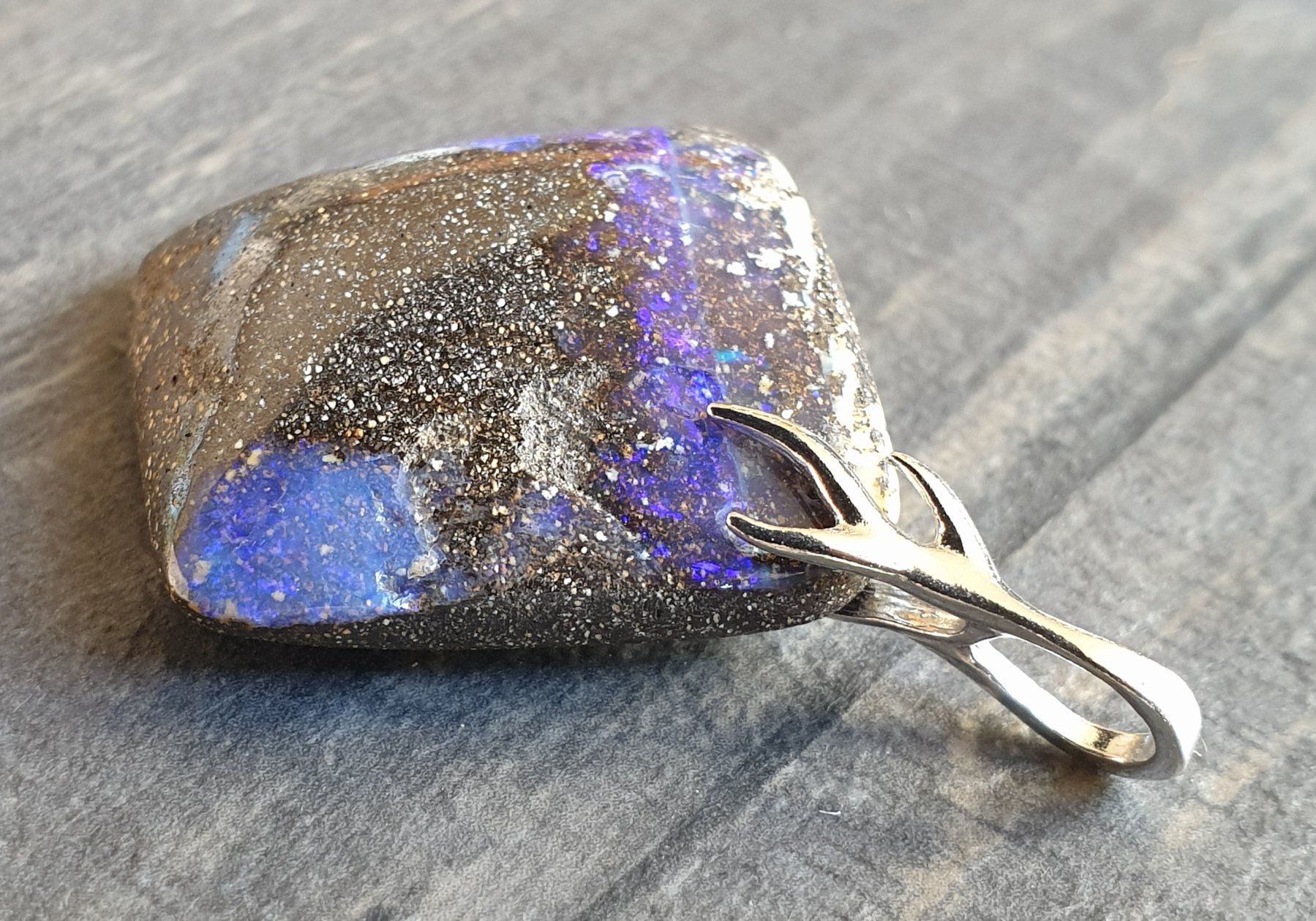 Ciondoli: Anhänger Boulder Opal. – Nuovo (secondo la descrizione) da Niederbüren venduto da Raphael014 4