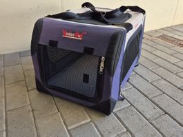 Hundebox, Swisspet Traveler, Gr. M (ca. 60 × 40 × 34 cm)
