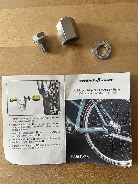 Ersatzteile: Adapter Set für Thule Chariot - Mahle – Gebraucht aus Aarau von wiluki 3