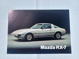 Mazda RX-7 / Prospektblatt