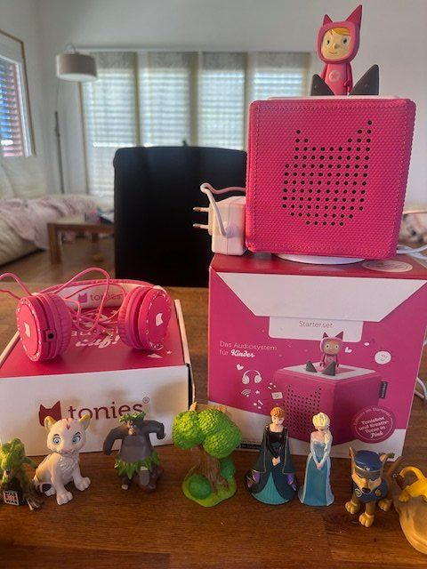 Livres audio: Toniebox Starter Set Pink mit Kopförern 14 Tonies! – D'occasion à Samstagern par minimaus4444 1