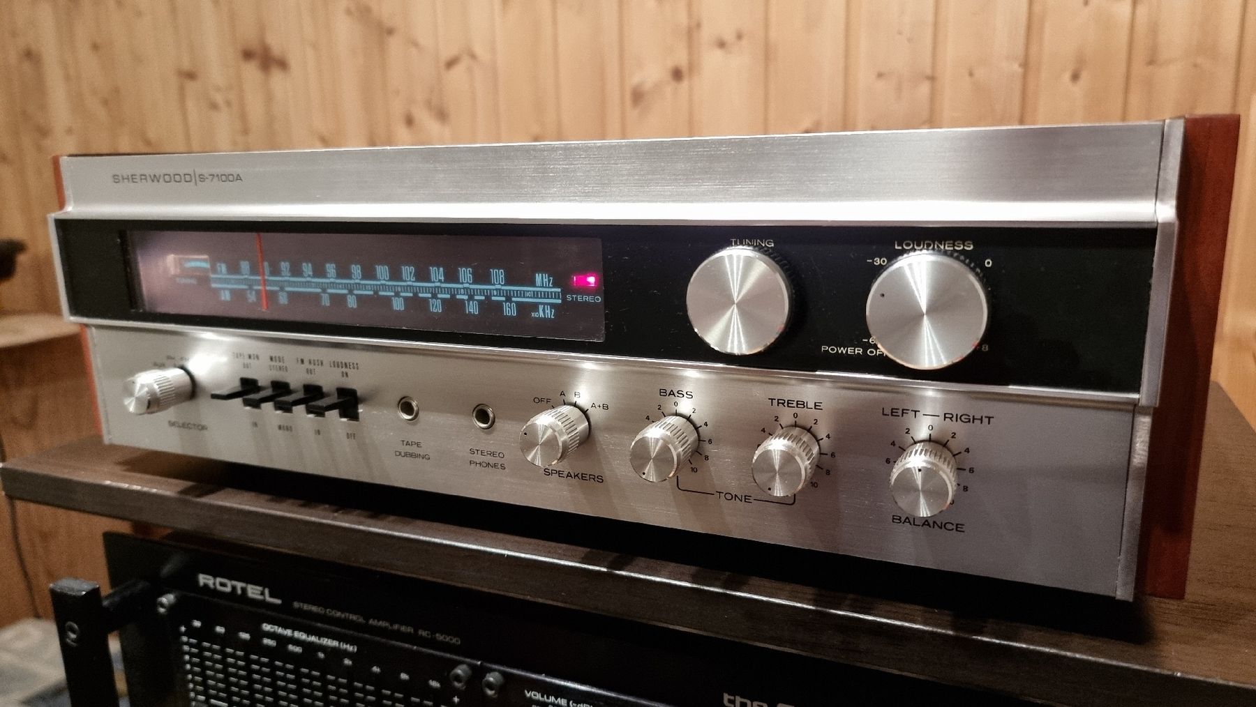 Ricevitori: Sherwood S-7100A – Usato da Schöfflisdorf venduto da Silvervintage.CH