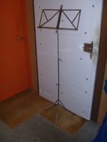 Notenständer Metal verchromt