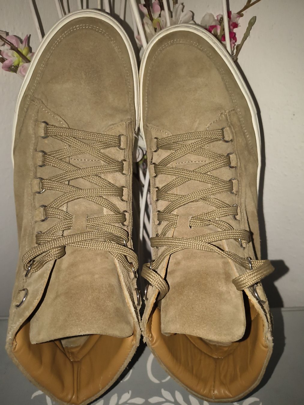 Navyboot Chaussures hommes: NAVYBOOT chaussures 43 beige Extralight - comme neuves  – Neuf (Voir description) à Orpund par Biennerome 7