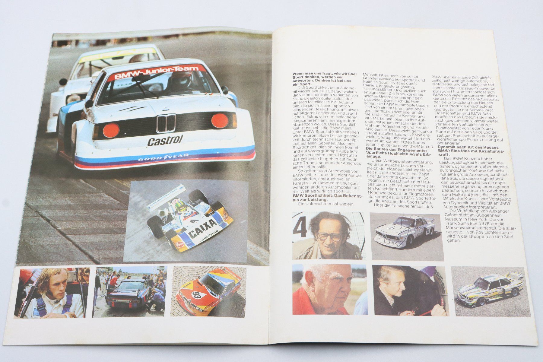 BMW Documents: BMW Modellprogramm 1978 Prospekt – D'occasion à Bühl b.Aarberg par Collectorpassions 8