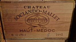 12er OHK Château Sociando-Mallet 1995, 7dl