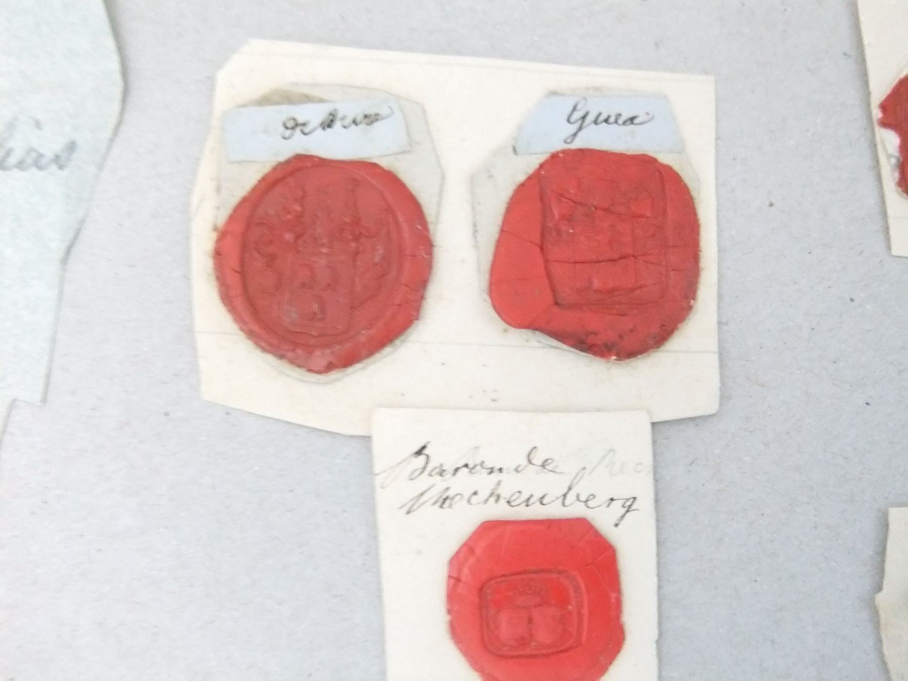 Stempel: Lot antiker Wachssiegel – Gebraucht aus Esslingen von eintagammeer 1