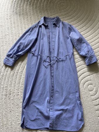 Shirt Dress Blue/purple Size M- oversize S