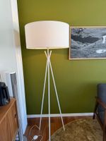 Design Stehlampe weiss