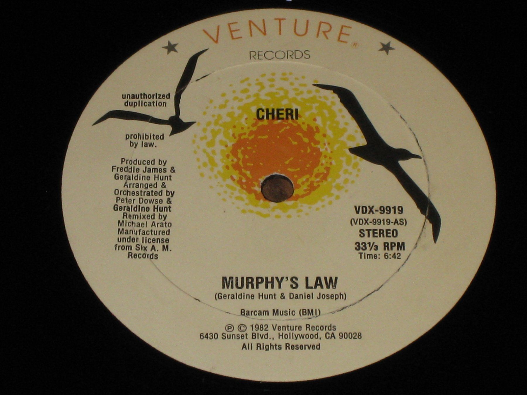 Schallplatten: MAXI - CHERI - MURPHY'S LAW – Gebraucht aus Steckborn von Quo7 1