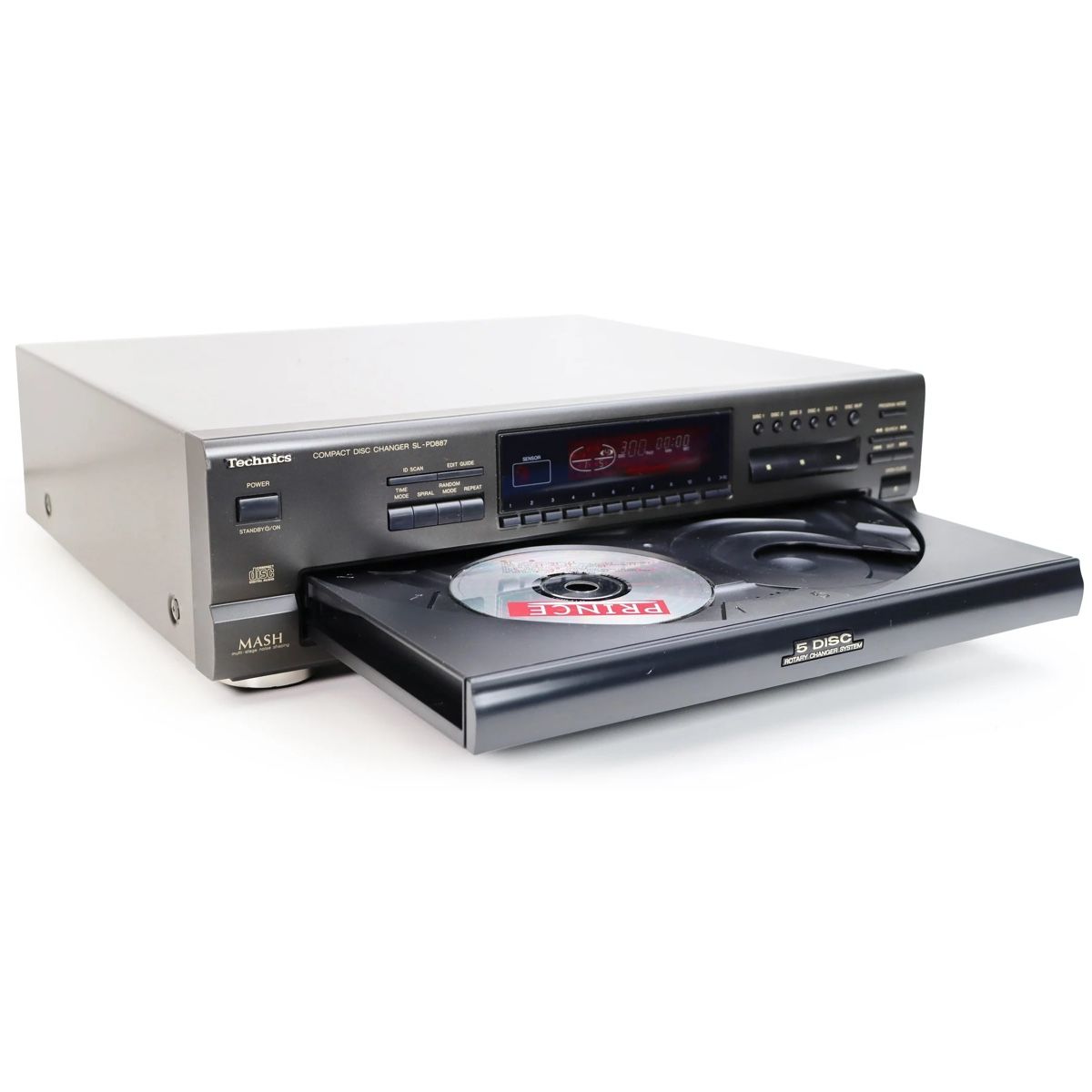 Technics Lettore multimediale & Streamer: Technics SL-PD887 MASH 5 Disc Rotary Changer System Compact – Usato da Trimbach venduto da ELITA-5 4