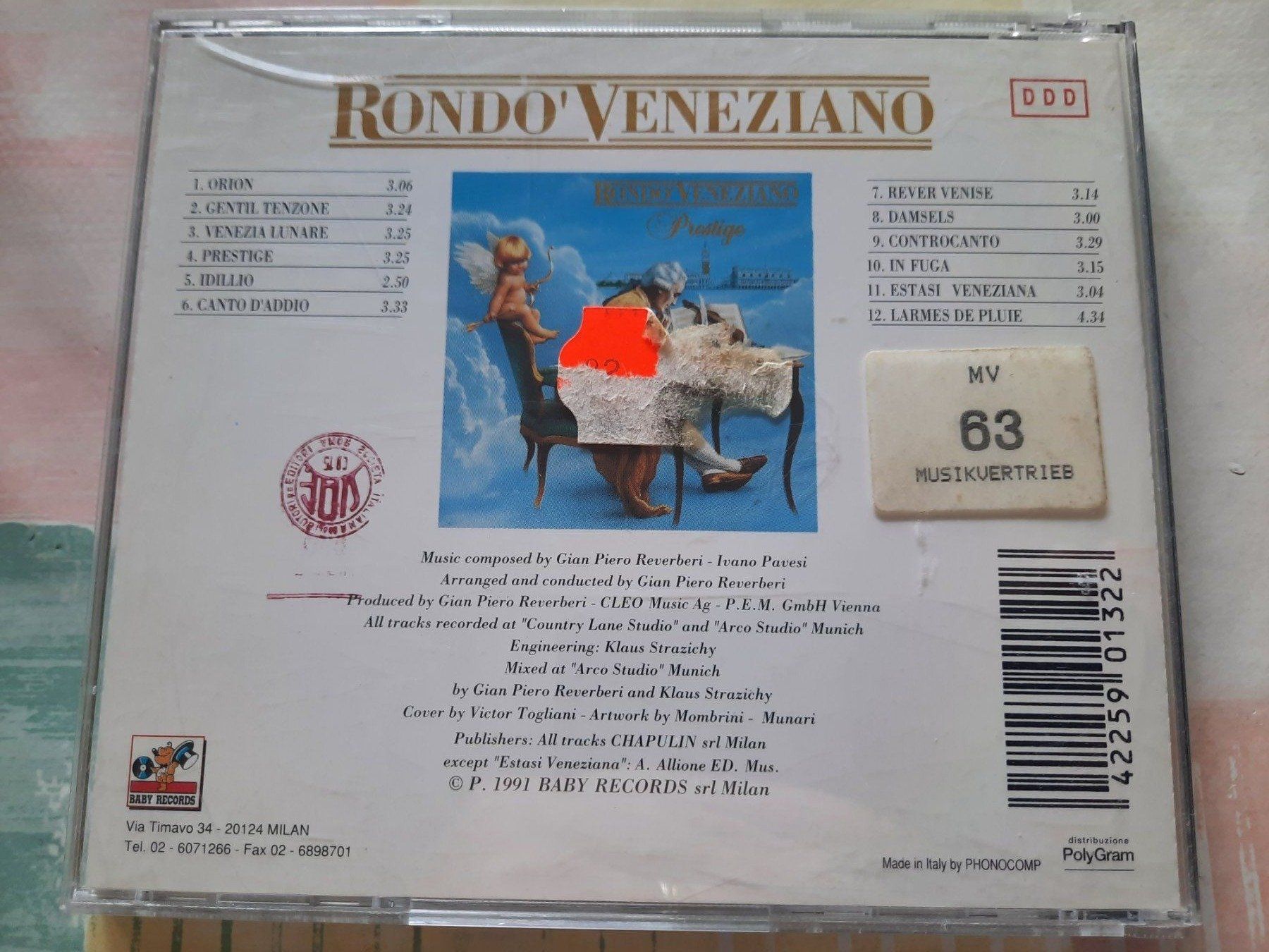 CDs: Cd Rondo Veneziano - Prestige – Gebraucht aus Pully von bro_n52j 1