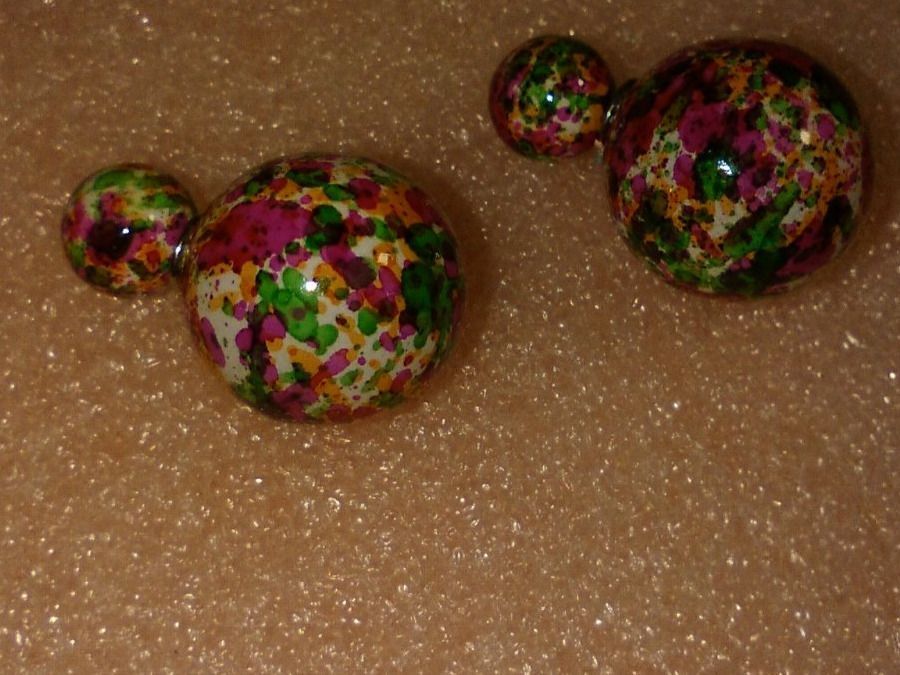 Orecchini pendenti & Orecchini a lobo: OHRRINGE MODESCHMUCK,,MIT MEHRERE FARBEN – Nuovo (secondo la descrizione) da Basel venduto da bijoutrie_4 5