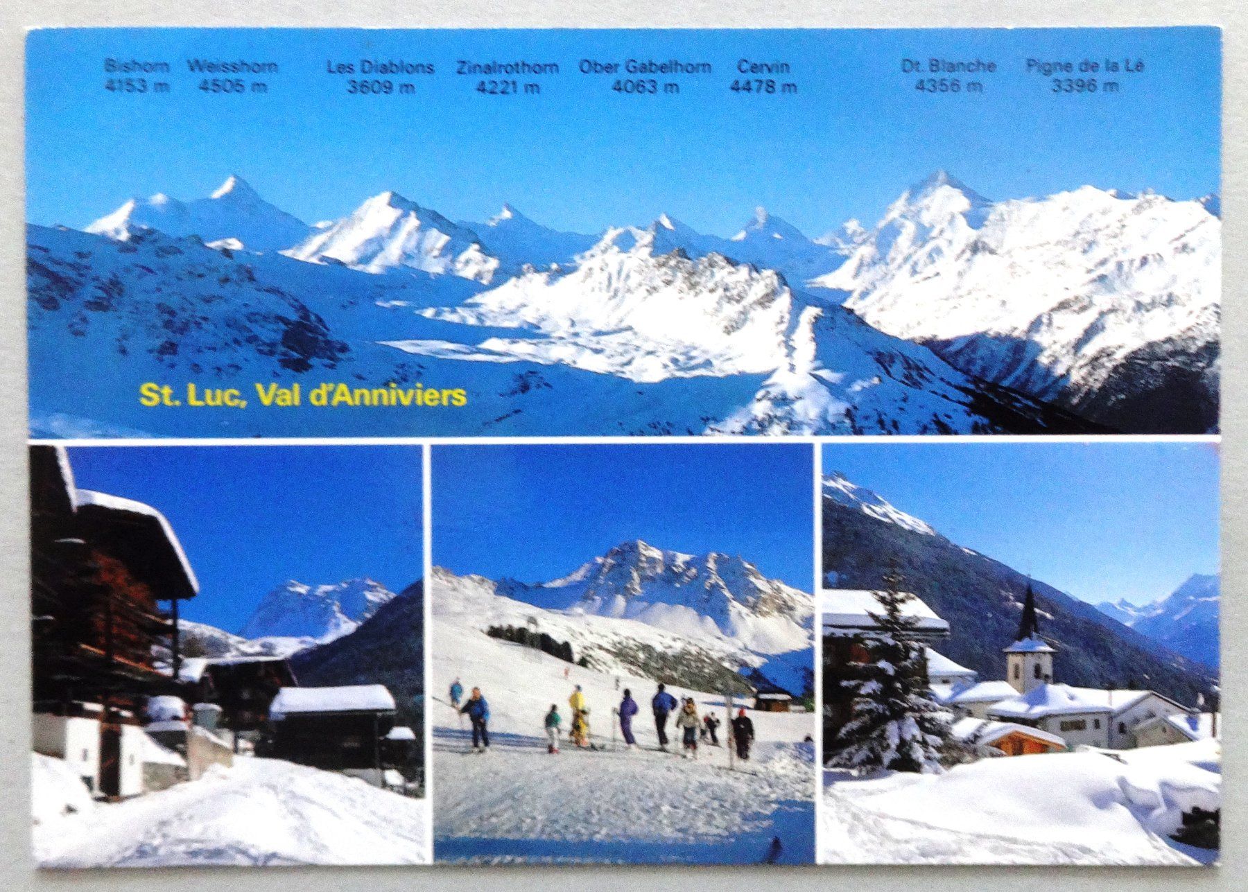 Cartoline postali: St. Luc, 1655 m, Val d' Anniviers – Usato da Fétigny venduto da Billy2miny