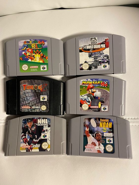 Nintendo Konsolen: N64 Konsole 6 Spiele Jannick Noah Nintendo – Gebraucht aus Dietlikon von NESFEVER 1