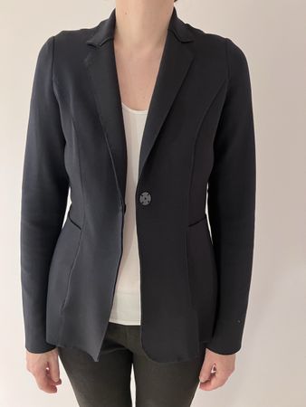 TAIFUN Blazer Dunkelblau navy tailliert Gr. S