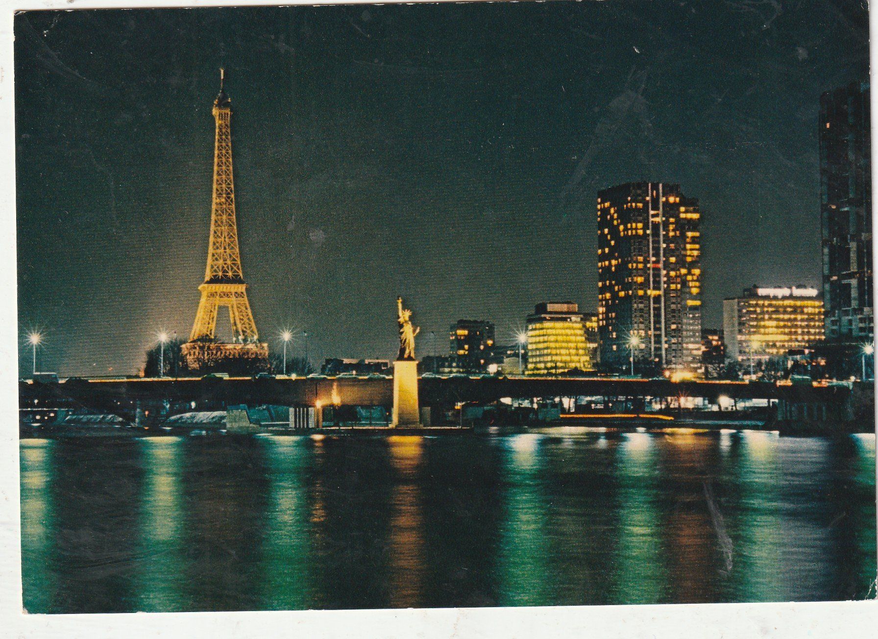 Cartoline postali: Paris bei Nacht – Usato da Lumbrein venduto da made02
