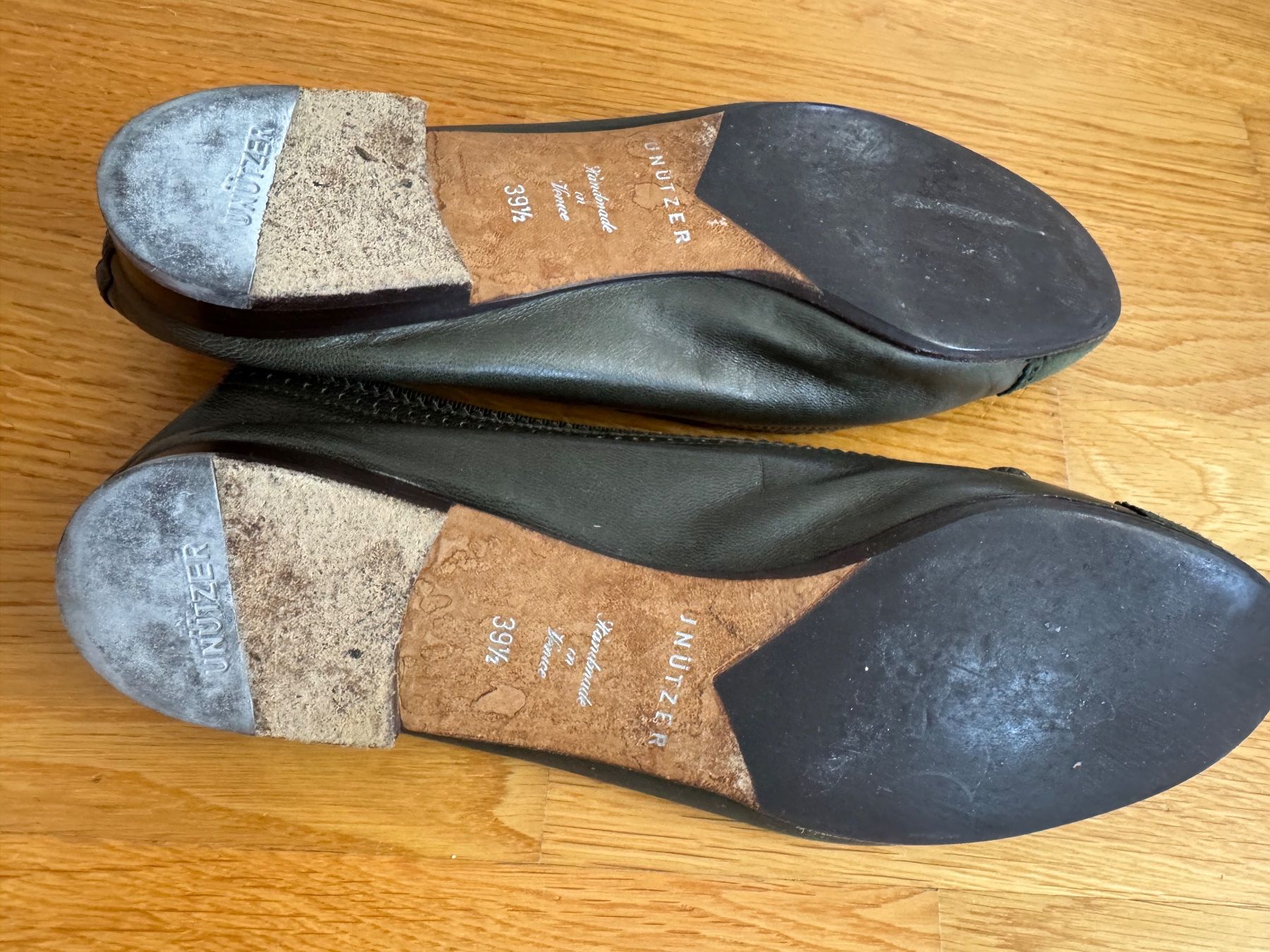 Scarpe da donna: Ballerinas, grün, Gr. 39.5 – Usato da Zürich venduto da froschchen79 6